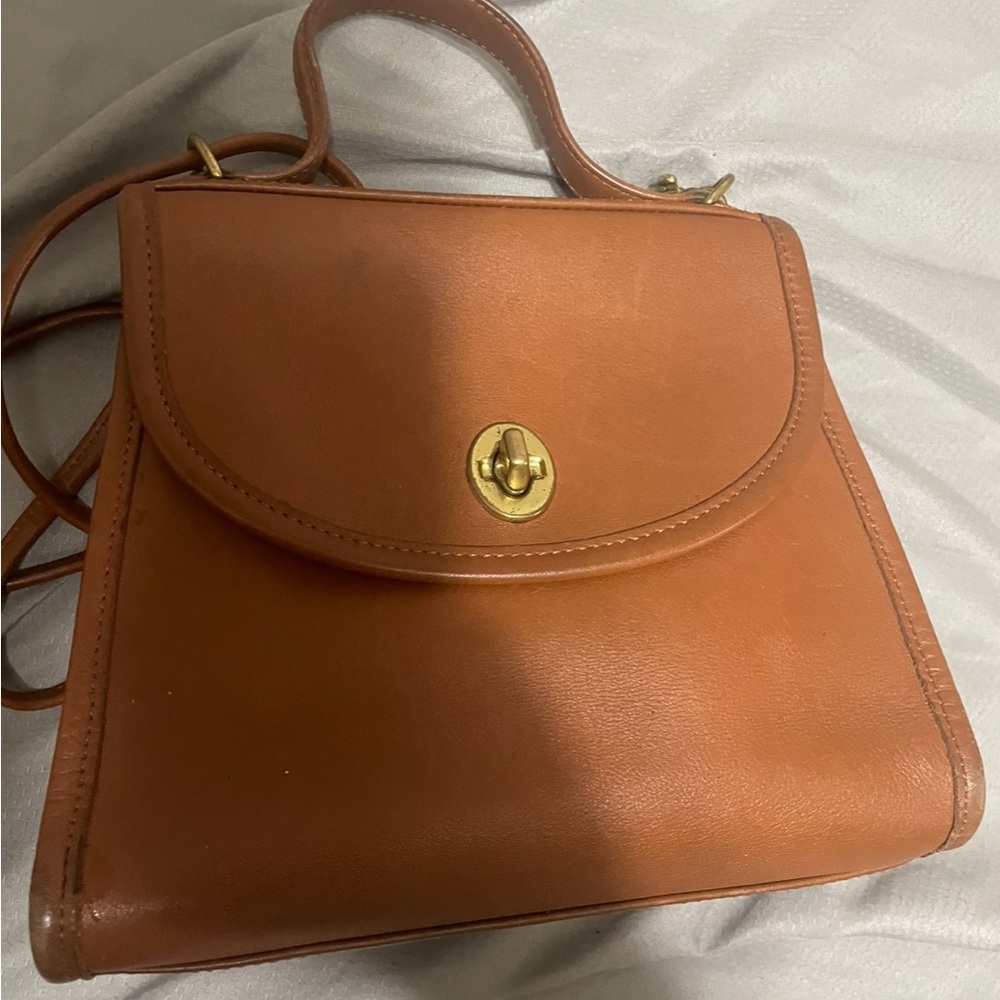 Vintage 90’s Coach Regina Bag 9983 Leather Satchel Crossbody Purse